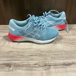 ASICS GEL-Contend 5 Women Size 7 Athletic Blue Running Shoes